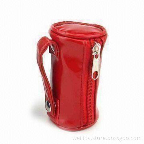 Golf Ball Bag, Made of Shiny PU Leather, Available in Various Colors
